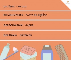 Lekcja 3 - Hygiene und Kӧrperpflege – higiena i pielęgnacja ciała