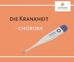 Lekcja 20 -  Ich bin krank – Jestem chory